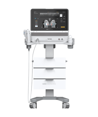 Ultherapy PRIME لمحيط العين — الجهاز المستخدم في عيادة QD